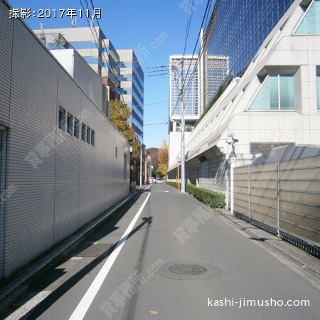 前面道路