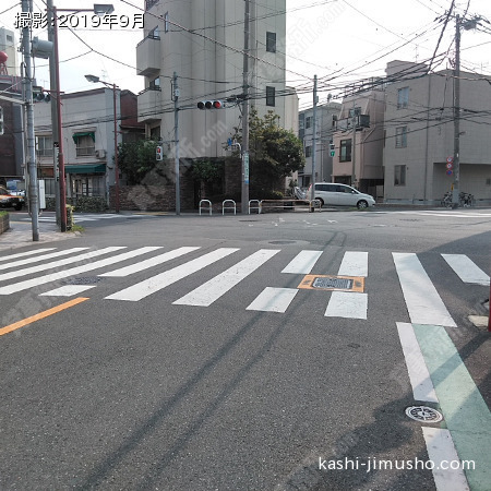 前面道路
