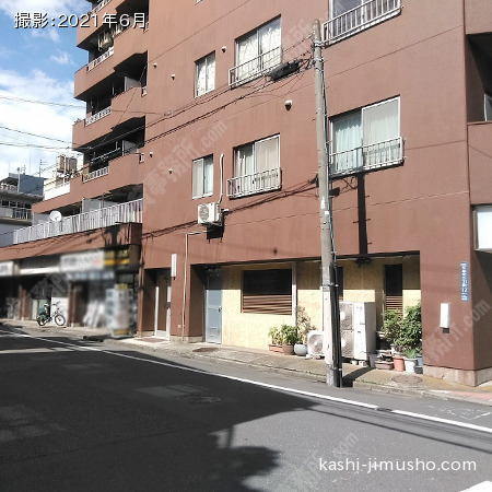 1階テナント区画前面