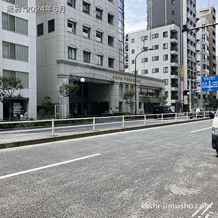 前面道路(外苑東通り)