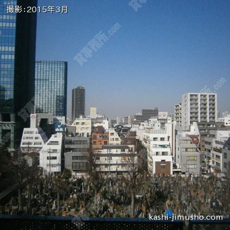 上層階窓からの景色