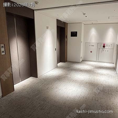 貸室階エレベーターホール 貸室階エレベーターホール