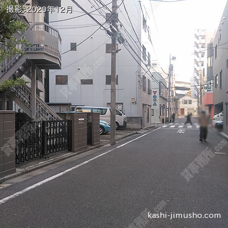 前面道路
