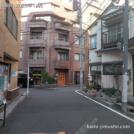 前面道路