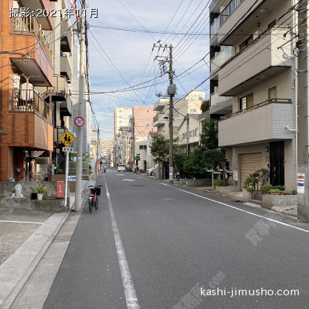 前面道路