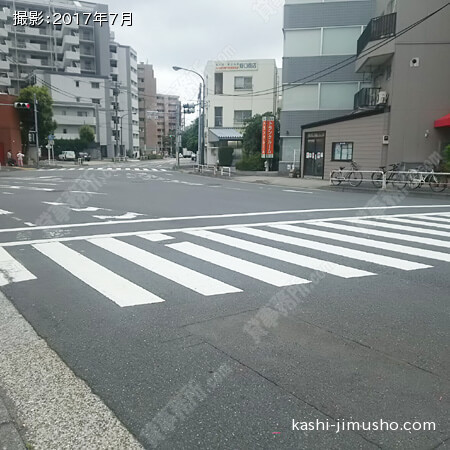 前面道路