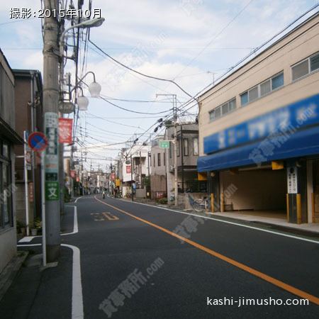 前面道路②