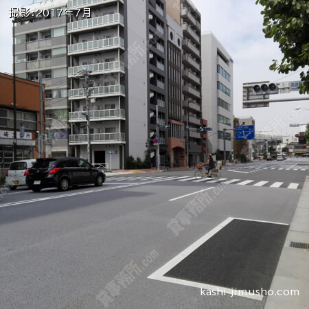 前面道路②