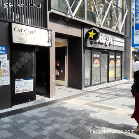 入口アプローチ