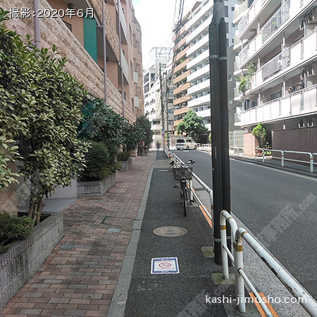 前面道路