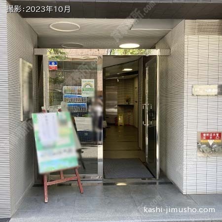 ビル入口