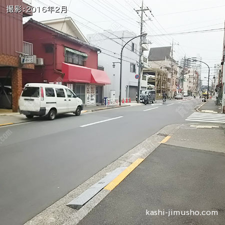 前面道路②