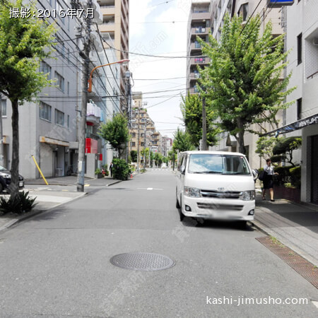 前面道路