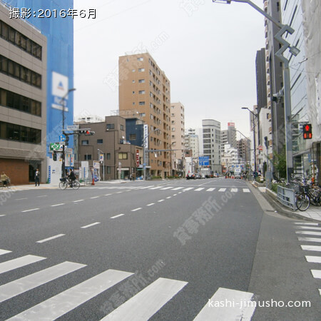 前面道路