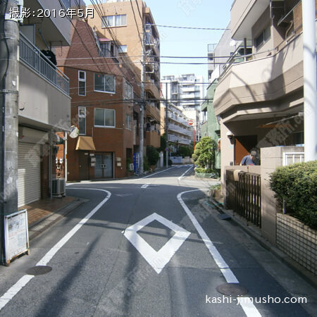 前面道路