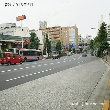 前面道路