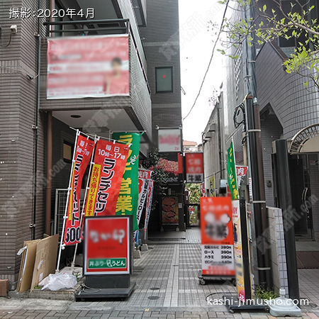 入口アプローチ