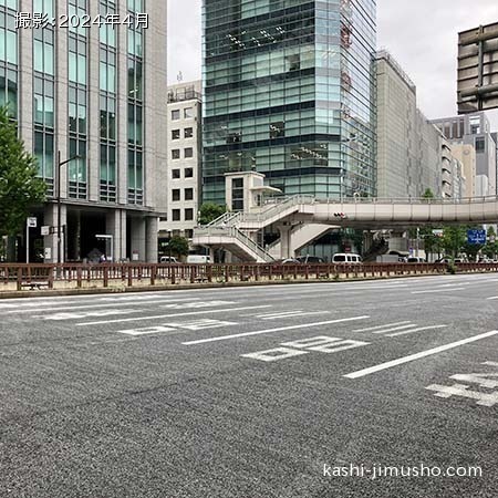 前面道路(昭和通り)