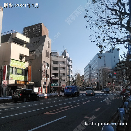 前面道路