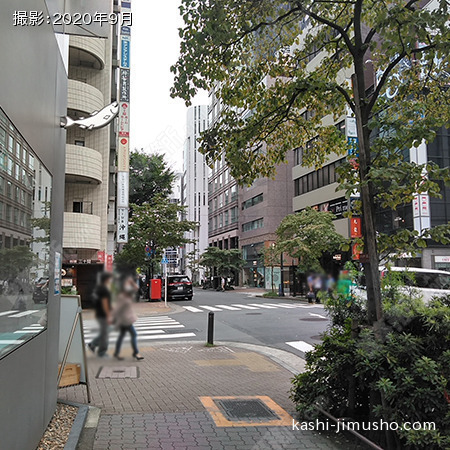 前面道路