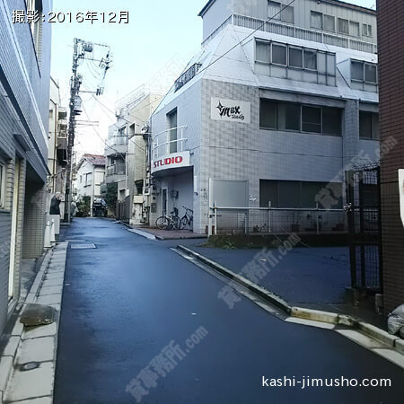 前面道路