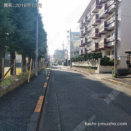 前面道路②