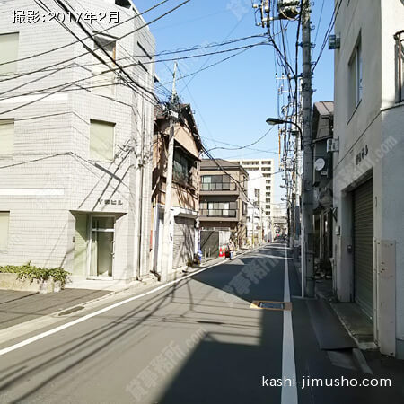 前面道路