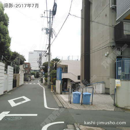 前面道路①