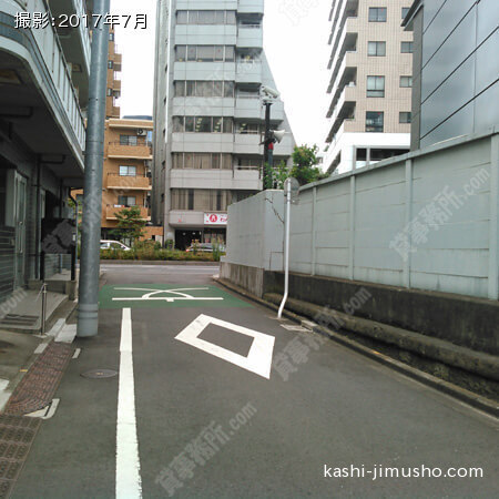 前面道路②