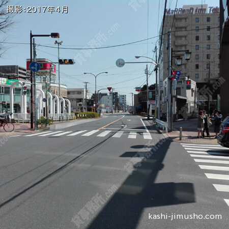 前面道路②