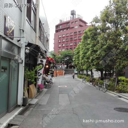前面道路