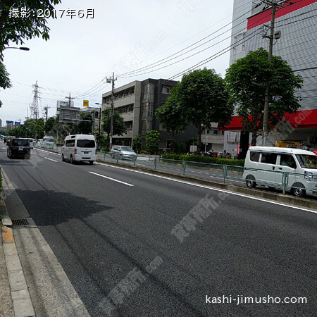 前面道路