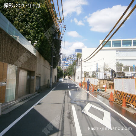 前面道路