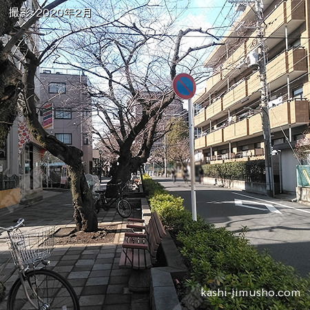 前面道路