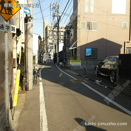前面道路（川越街道方面）