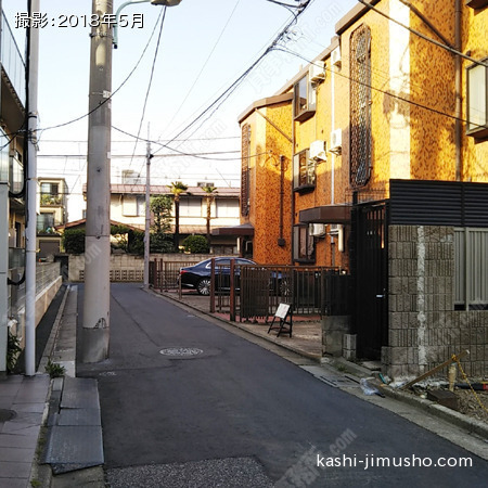 前面道路②