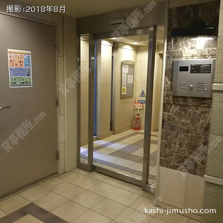 マンション入口