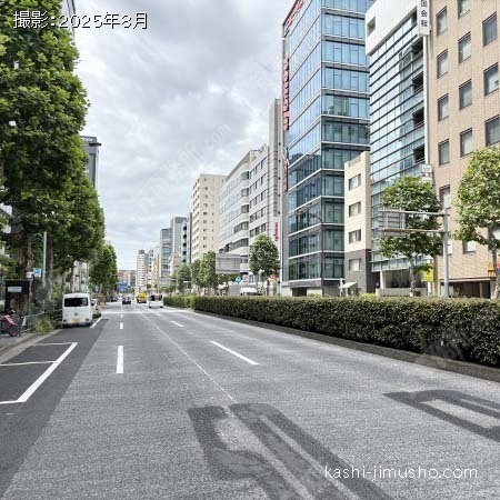 前面道路(新大橋通り)
