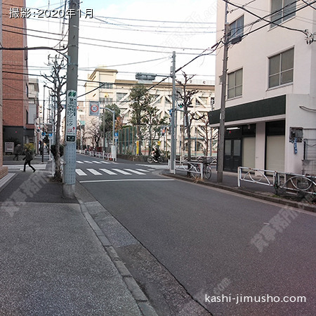 前面道路