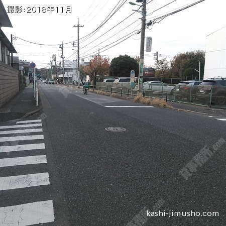 前面道路