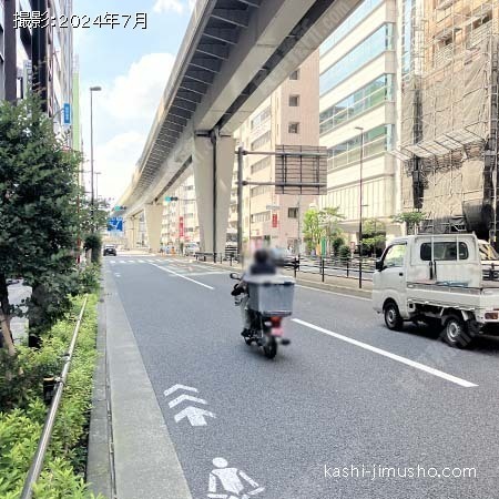 前面道路(尾久橋通り)