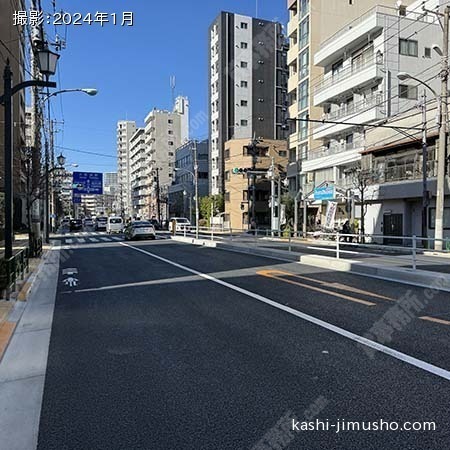 前面道路(蔵前橋通り）