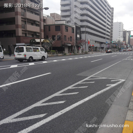 前面道路(京葉道路)
