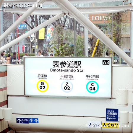 周辺環境：表参道駅