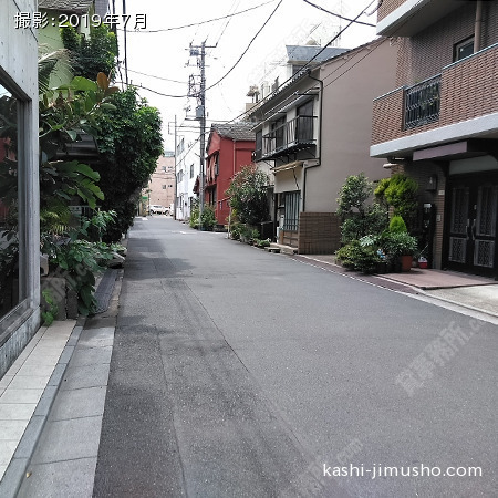  前面道路