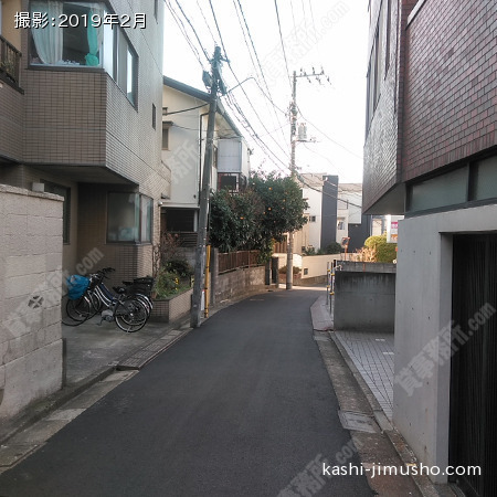 前面道路②