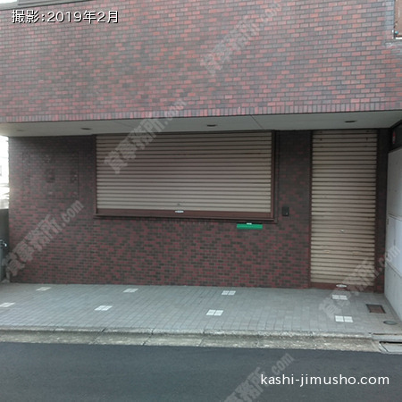 1階区画正面