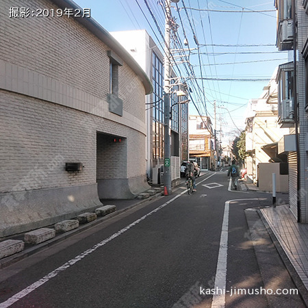 前面道路