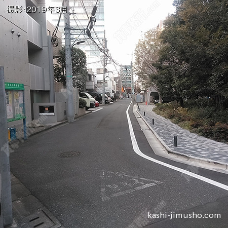 前面道路②
