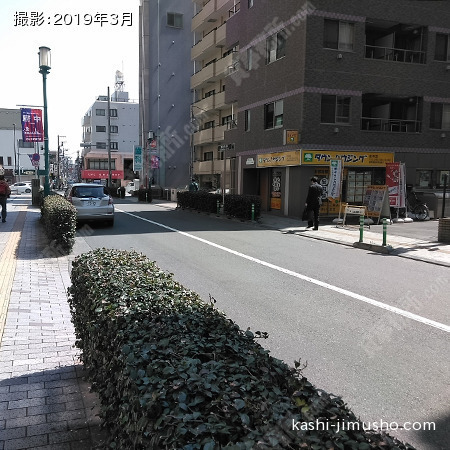 前面道路②